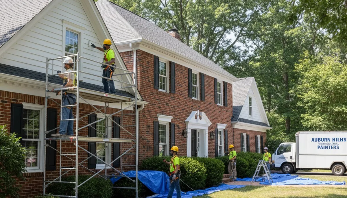 Painting contractor serving Troy, MI for residential and commercial interior and exterior projects