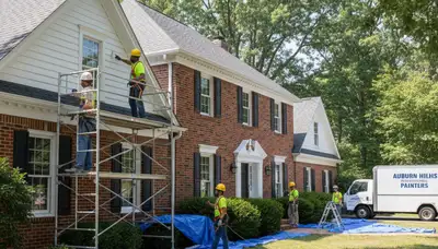 Painting contractor serving Troy, MI for residential and commercial interior and exterior projects