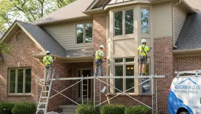 Painting contractor in Troy, MI providing professional interior and exterior painting services