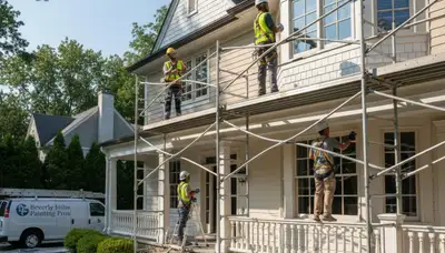 Painting company service in Troy, MI for interior and exterior home painting