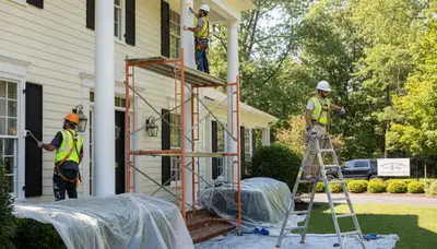 Painting contractor serving Troy, MI with professional interior and exterior painting services
