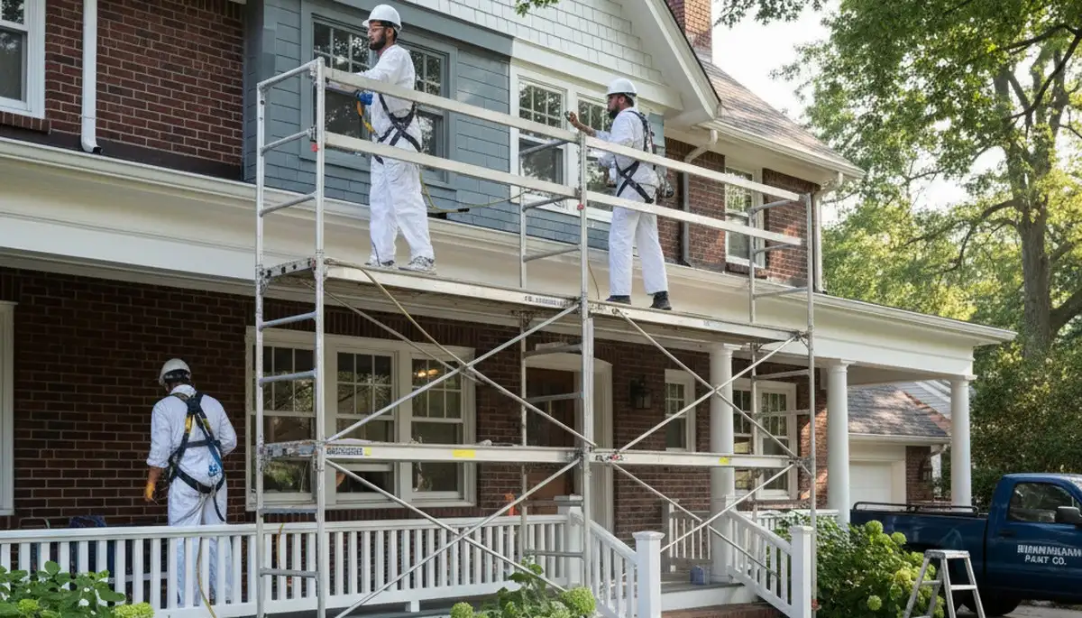 Troy, MI painting contractor providing professional interior and exterior house painting services