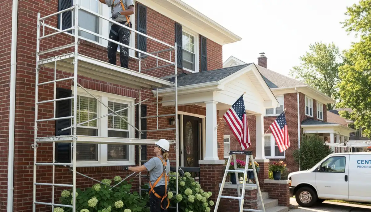 Painting service in Troy, MI for residential and commercial interior and exterior projects