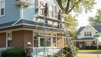 Painting contractor serving Troy, MI for residential and commercial interior and exterior projects