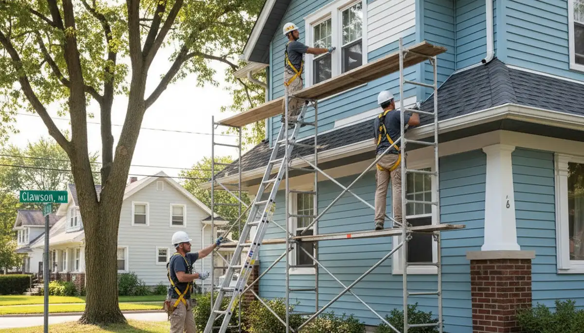 Troy, MI painting contractor providing professional interior and exterior painting services