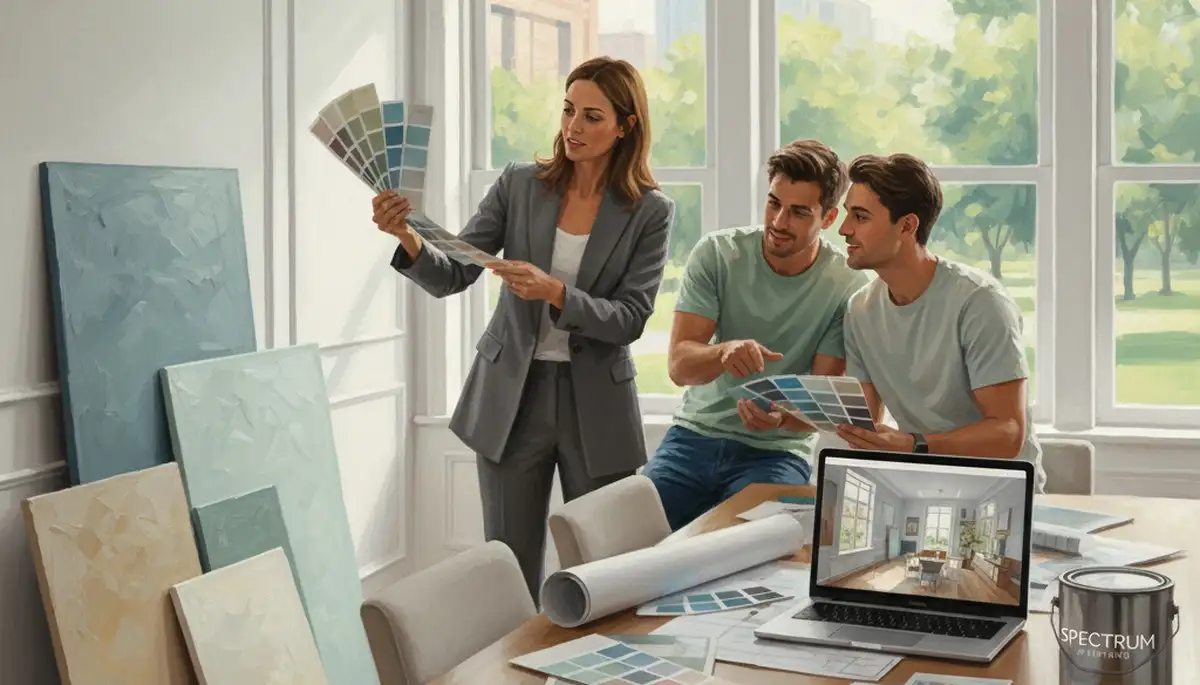 Troy, MI paint color consultation for homes and businesses by Troy Paint Pros