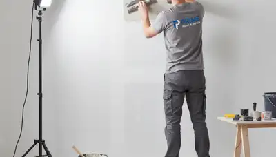 Drywall repair in Troy, MI by Troy Paint Pros for cracks, holes, and smooth paint-ready walls