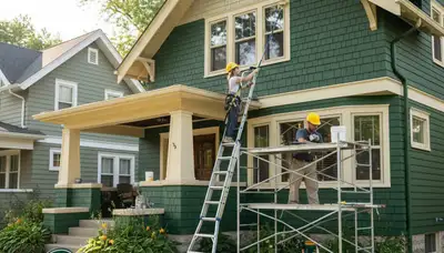 Painting contractor in Troy, MI providing professional residential and commercial painting services