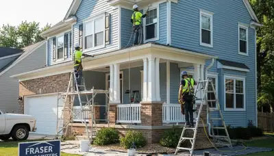 Painting services in Troy, MI for residential and commercial properties