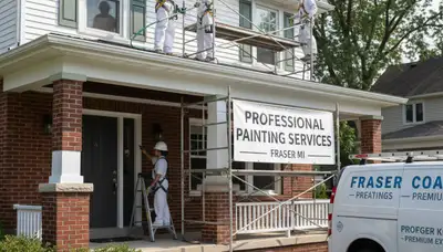 Painting company in Troy, MI providing professional interior and exterior house painting services