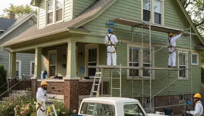 Painting contractor in Troy, MI providing residential and commercial painting services