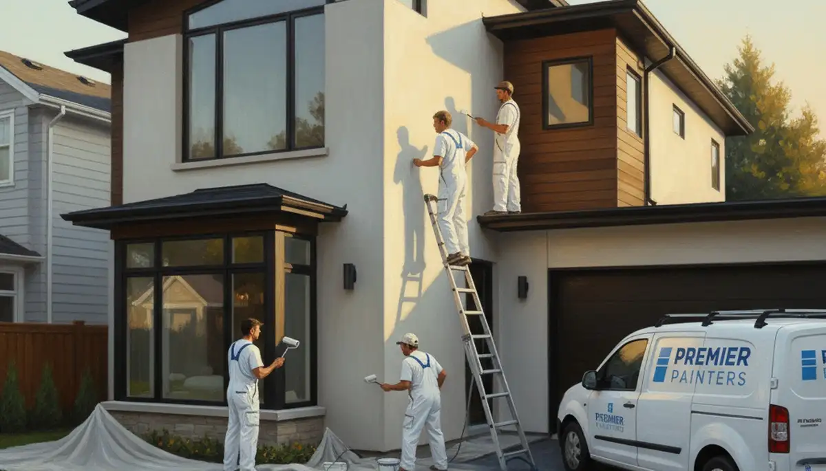 House painting service in Troy, MI by Troy Paint Pros for durable, weather-resistant home finishes
