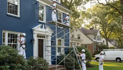 Painting contractor serving Troy, MI with professional interior and exterior painting services