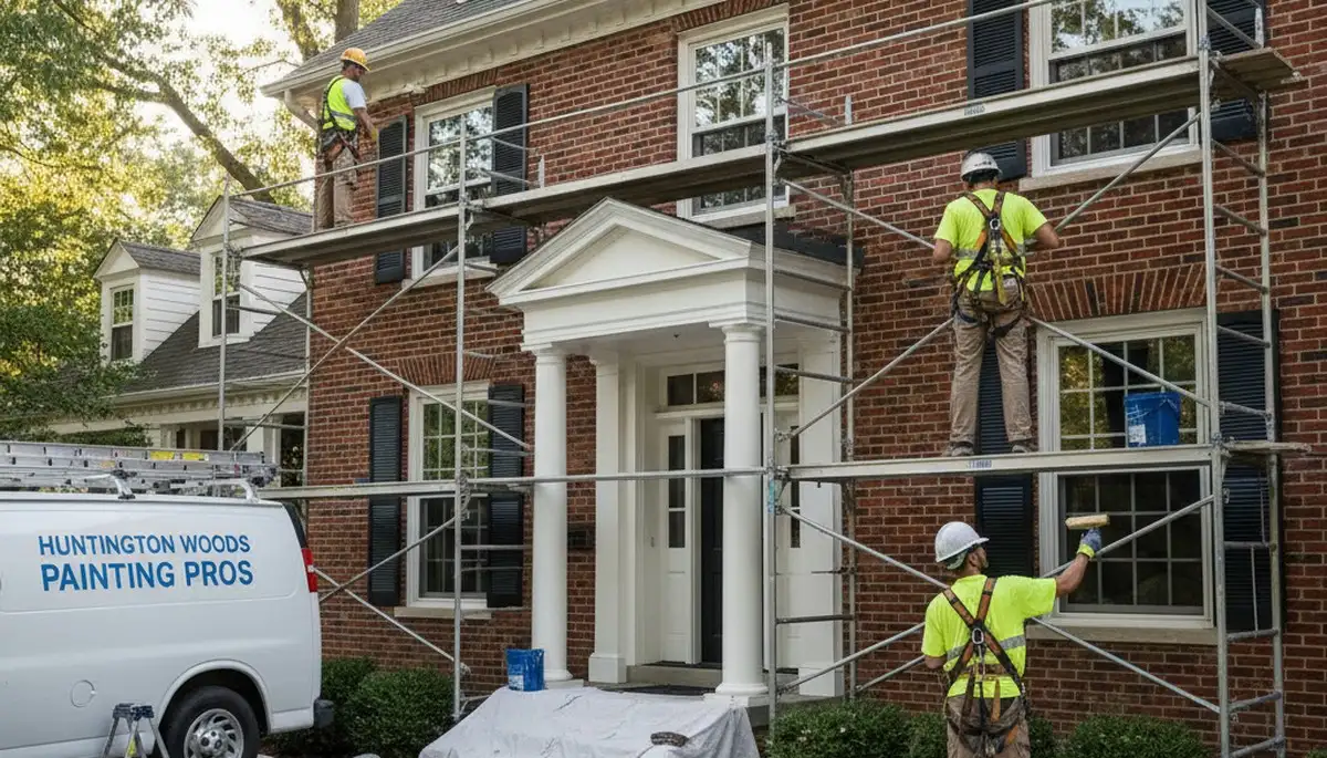 Painting contractor serving Troy, MI with professional interior and exterior house painting services