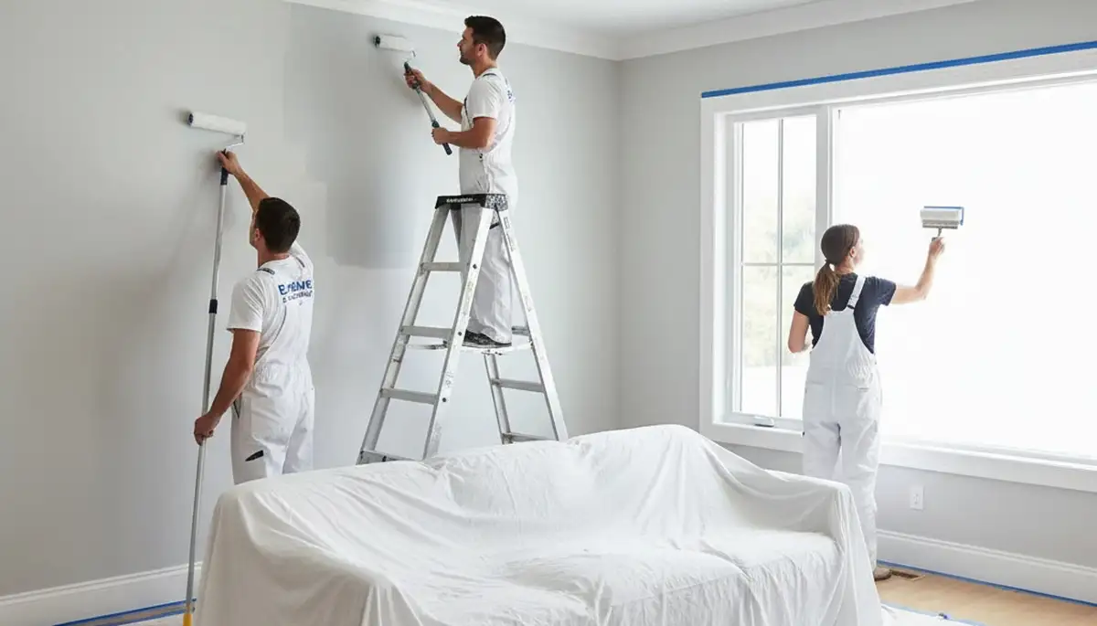 Interior house painting service in Troy, MI by Troy Paint Pros