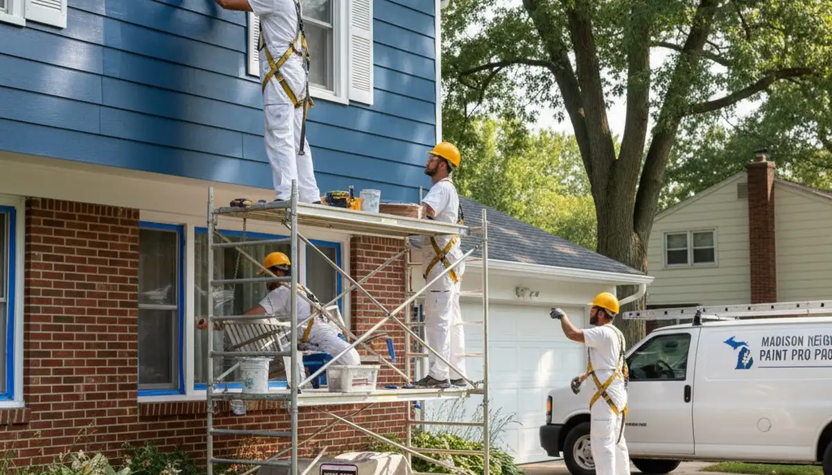 Painting contractor in Troy, MI serving residential and commercial painting services