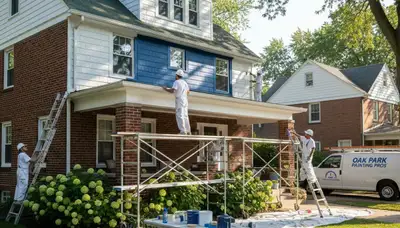 Painting contractors in Troy, MI providing professional residential and commercial painting services