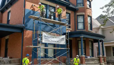 Painting contractor in Troy, MI providing professional residential and commercial painting services