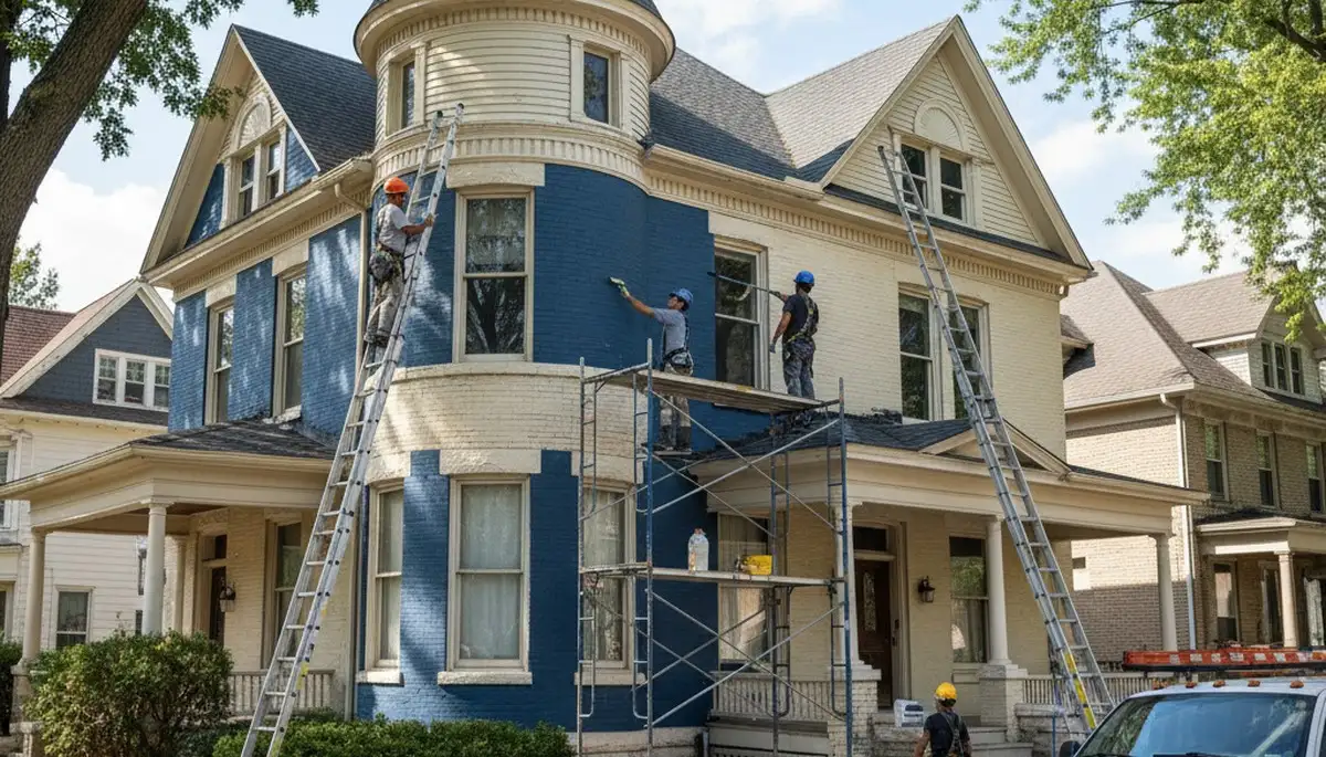 Painting service in Troy, MI for residential and commercial interiors and exteriors