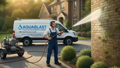 Pressure cleaning service in Troy, MI for exterior dirt, algae, and weather buildup on a home surface