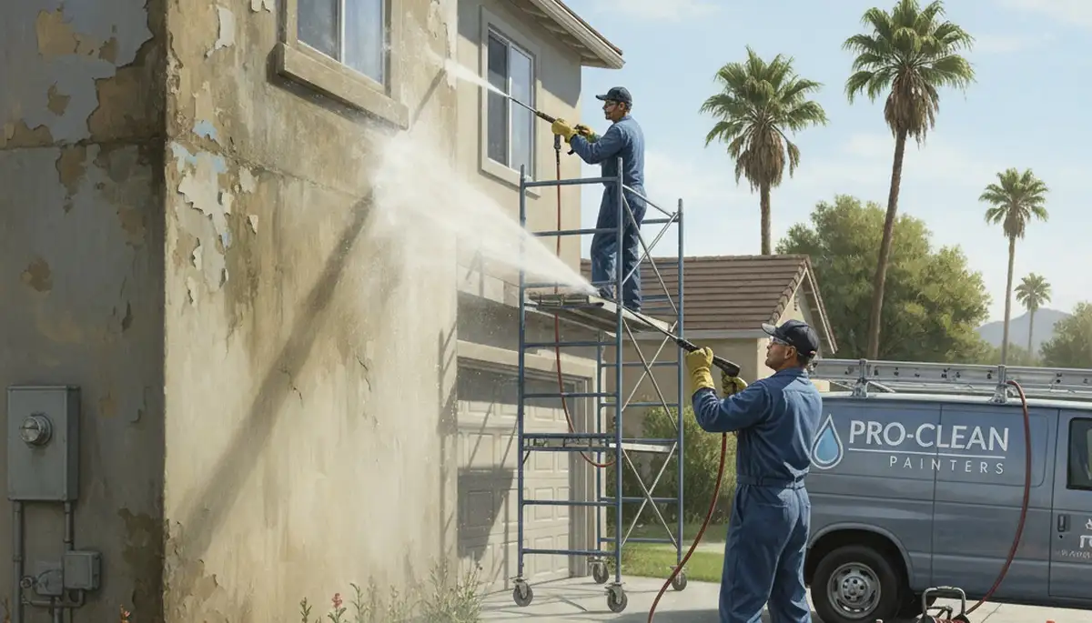 Pressure cleaning exterior surfaces in Troy, MI by Troy Paint Pros
