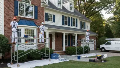 Painting contractor in Troy, MI providing professional interior and exterior painting services