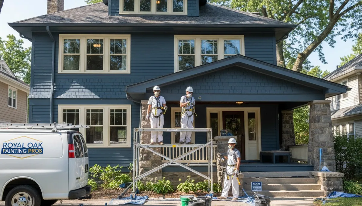 Painting contractor in Troy, MI providing interior and exterior house painting services