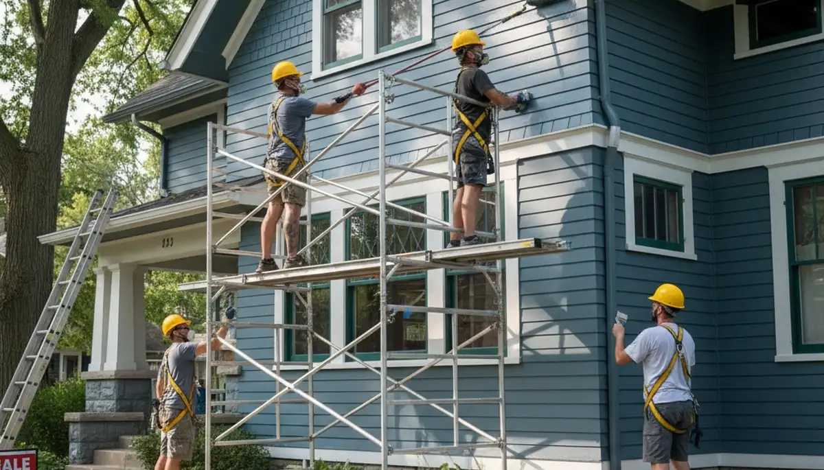 Painting contractor serving Troy, MI for professional interior and exterior home painting services