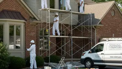 Painting contractor in Troy, MI providing professional interior and exterior house painting services