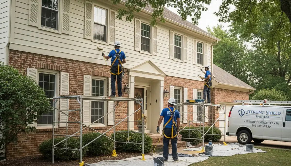 Painting contractor in Troy, MI providing professional interior and exterior painting services