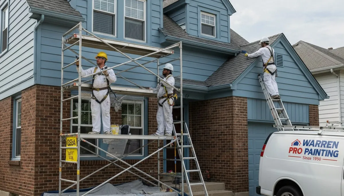 Painting services in Troy, MI for residential and commercial properties