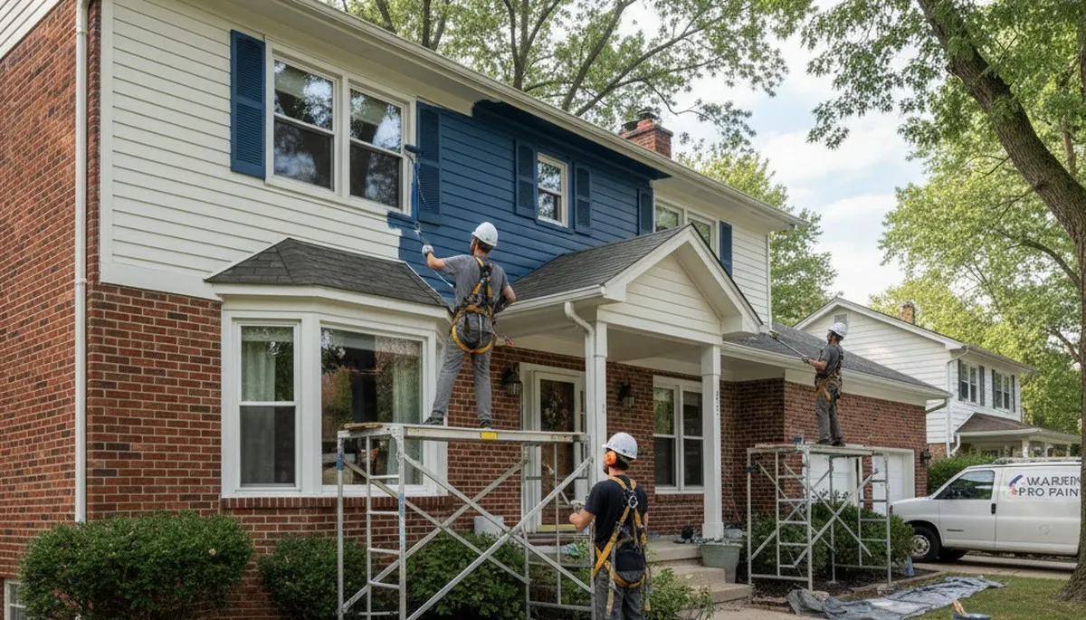 Painting contractor serving Troy, MI with professional residential and commercial painting services
